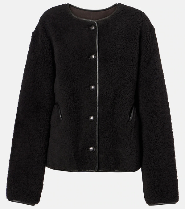  Blaze Milano Blazã© Milano Gliss Reversible Shearling Jacket 
