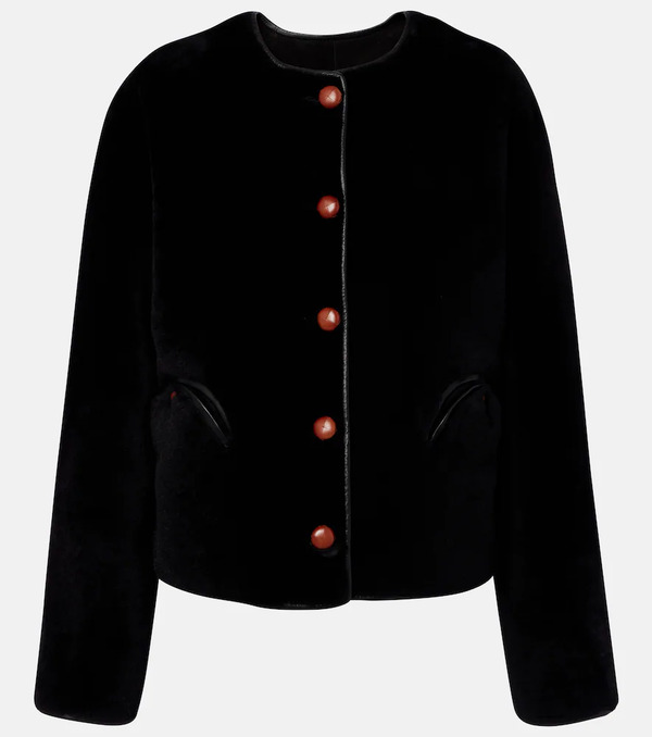  Blaze Milano Blazã© Milano Gliss Shearling Jacket 