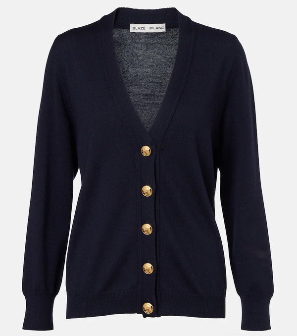  Blaze Milano Blazã© Milano Wool, Silk, And Cashmere Cardigan 
