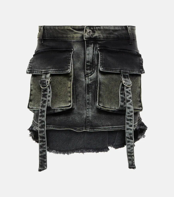  Blumarine Blumarine Denim Miniskirt 
