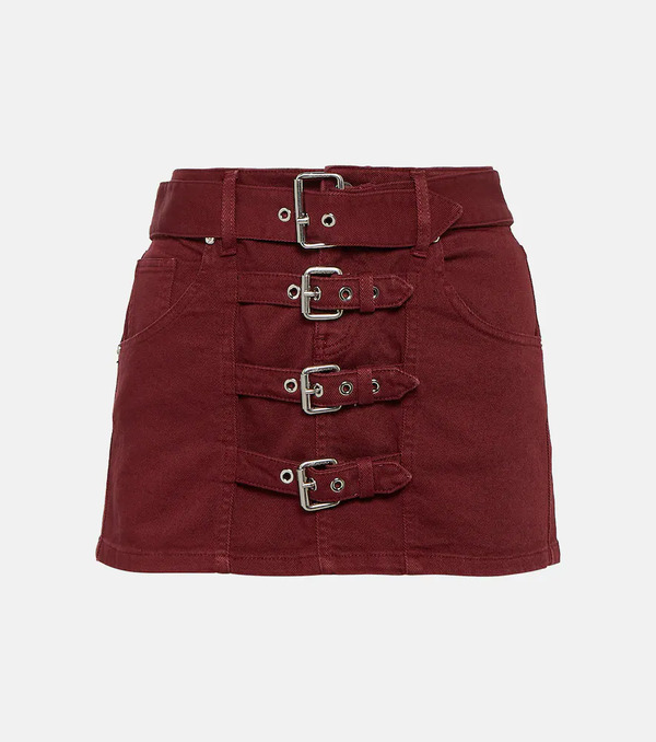  Blumarine Blumarine Denim Miniskirt 