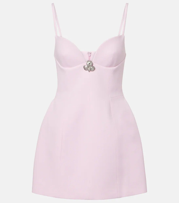  Blumarine Blumarine Embellished Crãªpe Minidress 