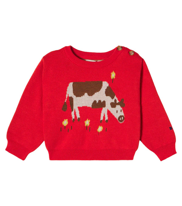  Bobo Choses Bobo Choses Baby Farm Adventure Cotton Sweater 