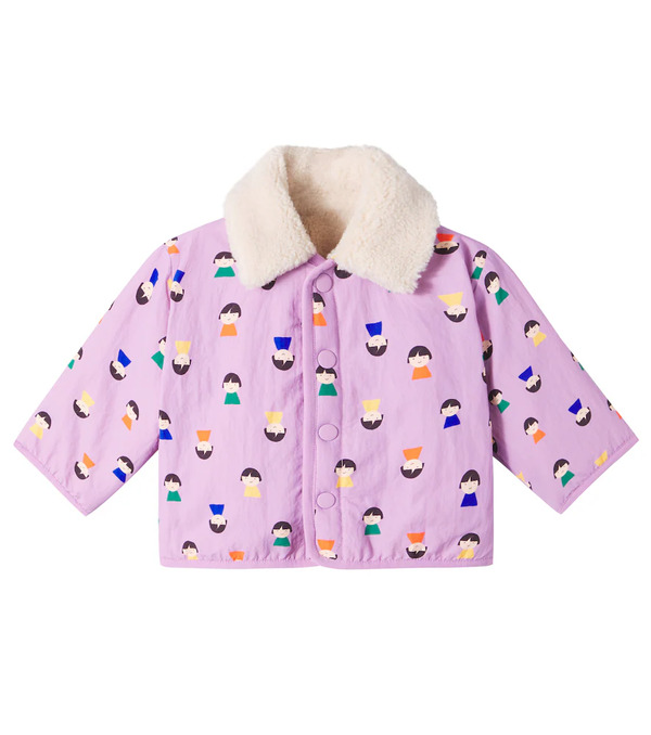  Bobo Choses Bobo Choses Baby Game Pawns Reversible Teddy Jacket 