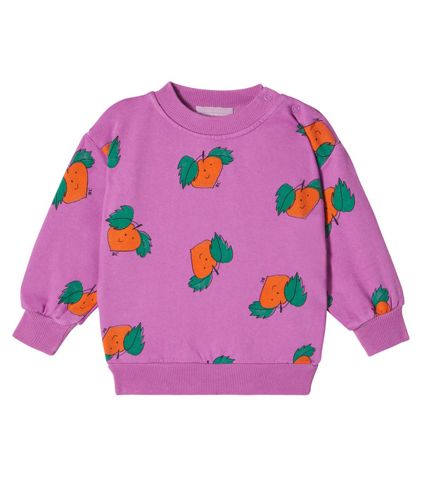 Bobo Choses Bobo Choses Baby Tangerine Cotton-blend Jersey Sweatshirt 