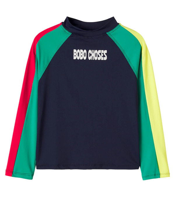  Bobo Choses Bobo Choses Bobo Choses Colorblocked Rashguard Top 