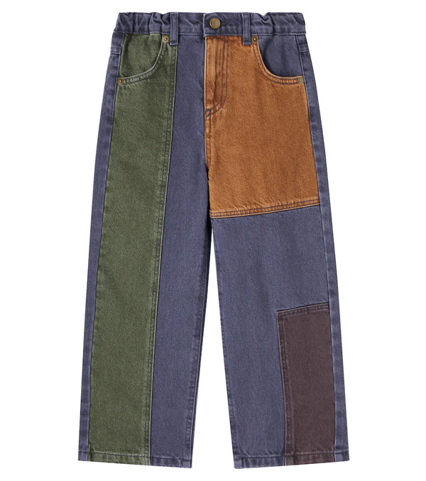  Bobo Choses Bobo Choses Colorblocked Straight Jeans 