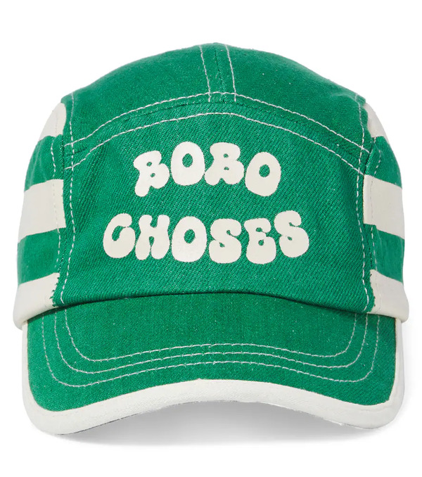  Bobo Choses Bobo Choses Logo Cotton Baseball Cap 