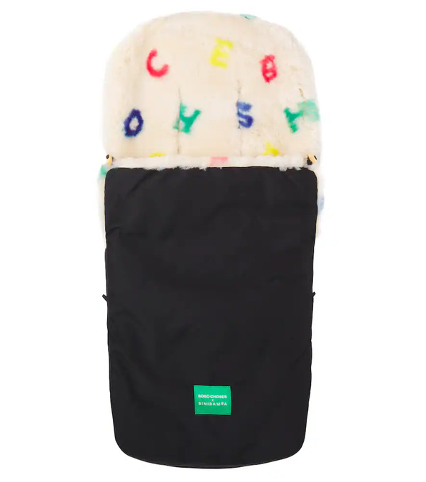  Bobo Choses Bobo Choses X Binibamba Baby Shearling-lined Sleeping Bag 