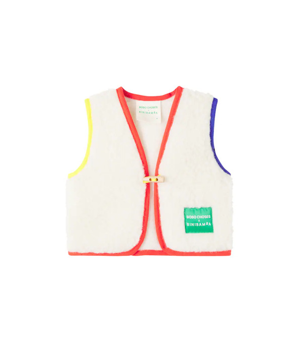  Bobo Choses Bobo Choses X Binibamba Baby Shearling Vest 