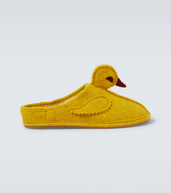  Bode Bode Wool-blend Slippers 