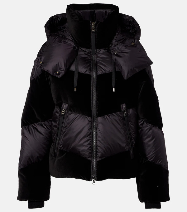  Bogner Bogner Cathy Velvet-trimmed Down Jacket 