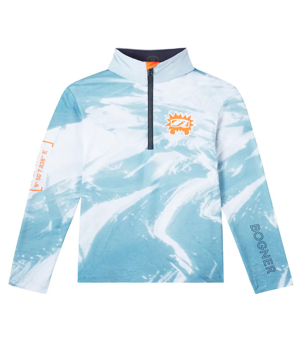  Bogner Kids Bogner Kids Chris Logo Printed Technical Half-zip Top 