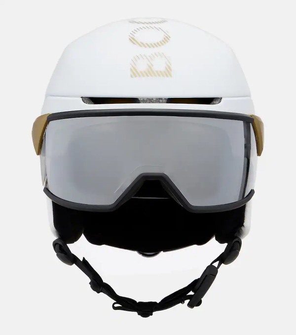 Bogner Bogner Logo Leather-trimmed Ski Helmet 