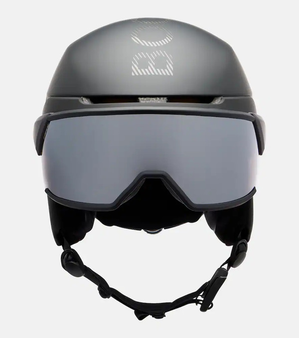 Bogner Bogner Logo Leather-trimmed Ski Helmet 