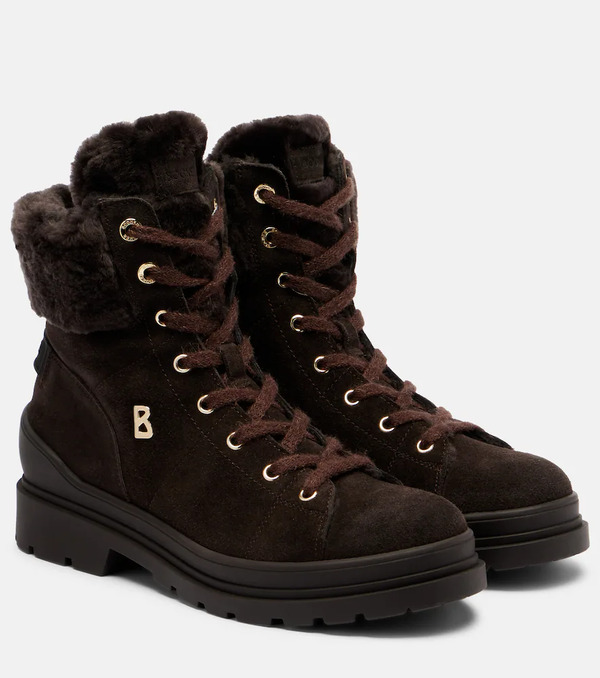  Bogner Bogner St. Moritz Suede Lace-up Boots 