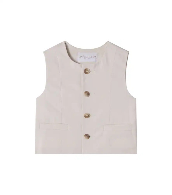  Bonpoint Bonpoint Baby Elice Cotton Vest 