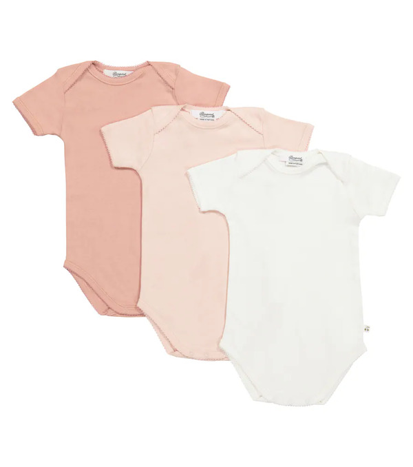  Bonpoint Bonpoint Baby Set Of 3 Cotton Bodysuits 
