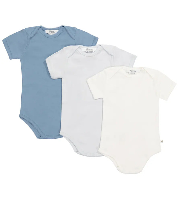  Bonpoint Bonpoint Baby Set Of 3 Cotton Bodysuits 
