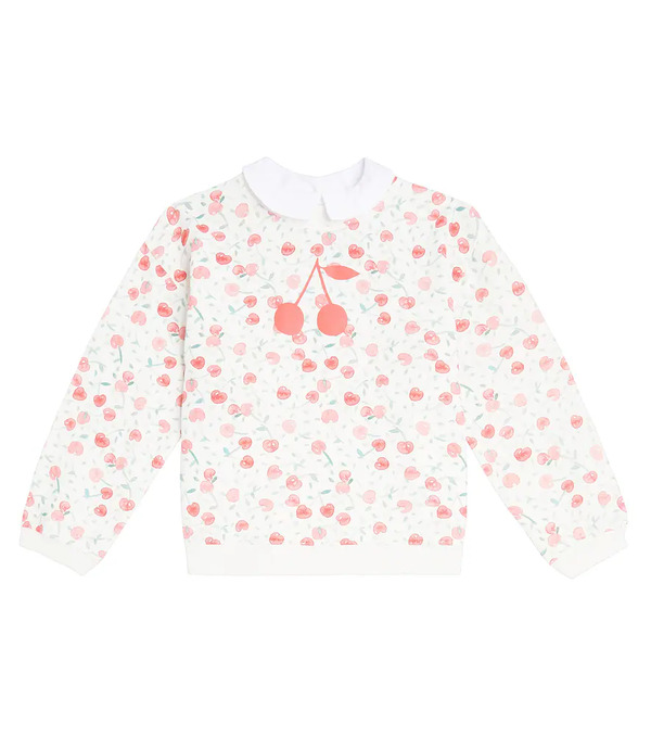  Bonpoint Bonpoint Claudine Printed Cotton Sweatshirt 
