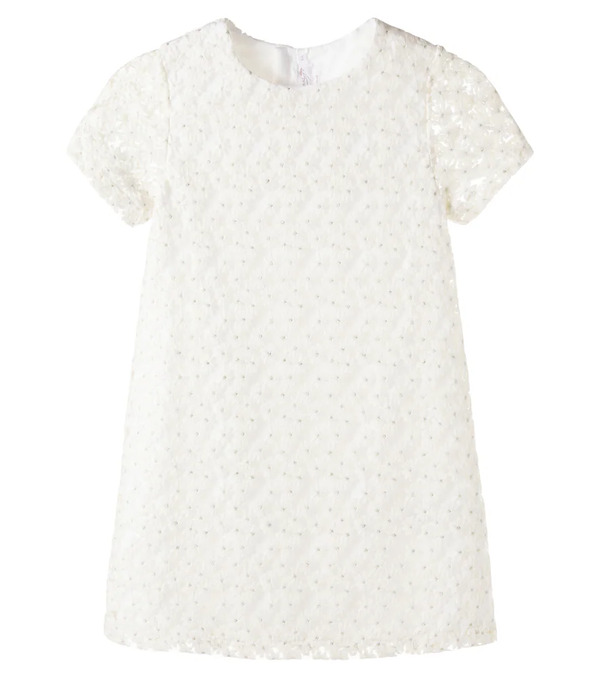  Bonpoint Bonpoint Emanuela Embroidered Tulle Dress 