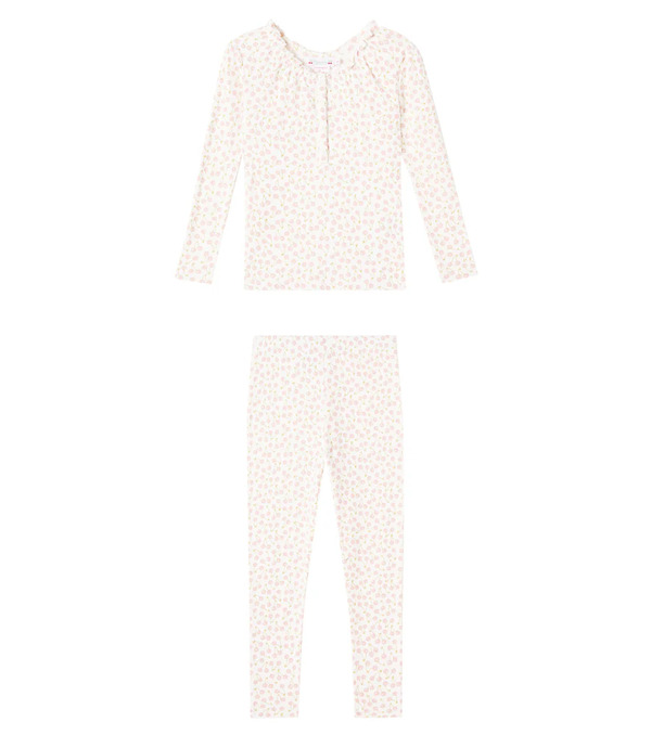  Bonpoint Bonpoint Janae Printed Cotton Pajamas 