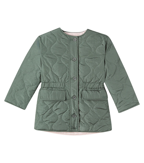  Bonpoint Bonpoint Reversible Quilted Jersey Jacket 