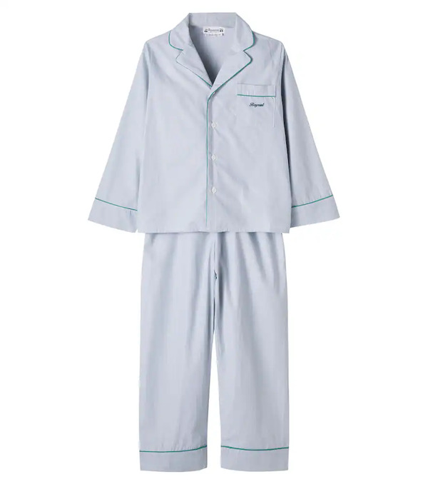  Bonpoint Bonpoint Sleeper Striped Cotton Pajamas 
