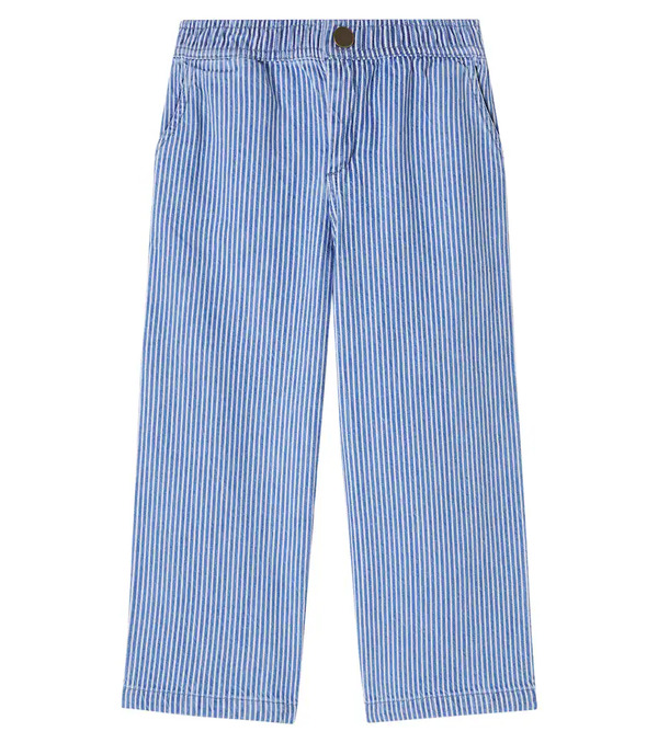  Bonton Bonton Letto Striped Straight Jeans 