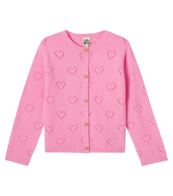  Bonton Bonton Lilou Open-knit Cotton Cardigan 