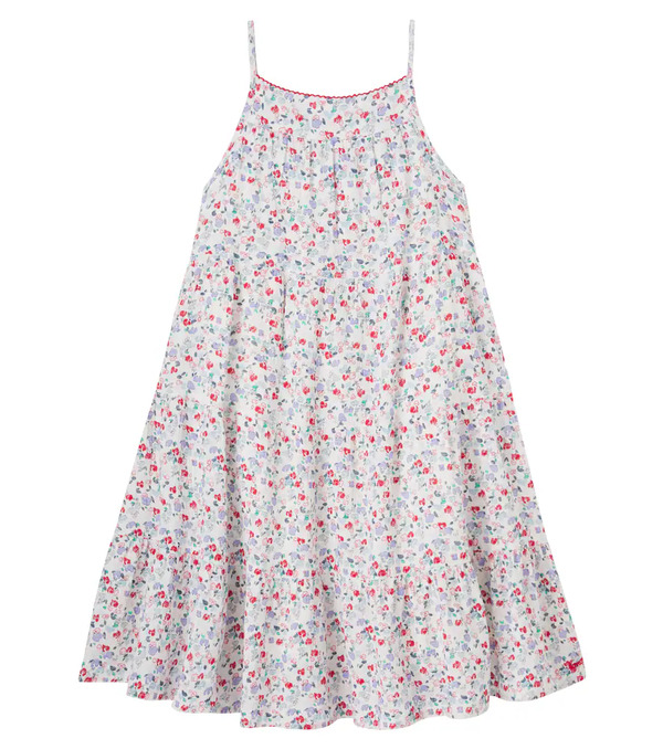  Bonton Bonton Lypso Floral Cotton Dress 