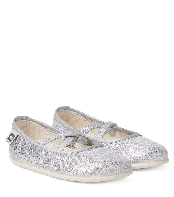  Bonton Bonton Sophie Glitter Ballet Flats 