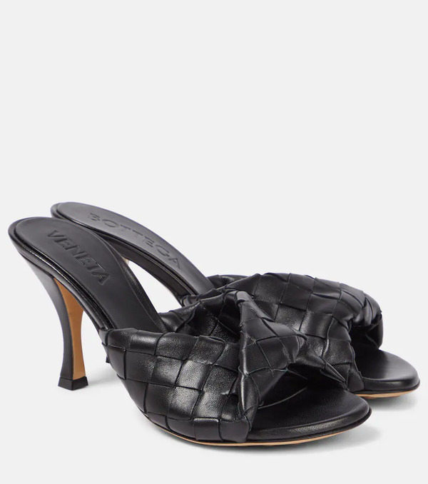  Bottega Veneta Bottega Veneta Blink 80 Leather Mules 