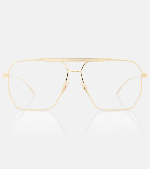 Bottega Veneta Bottega Veneta Classic Aviator Glasses 