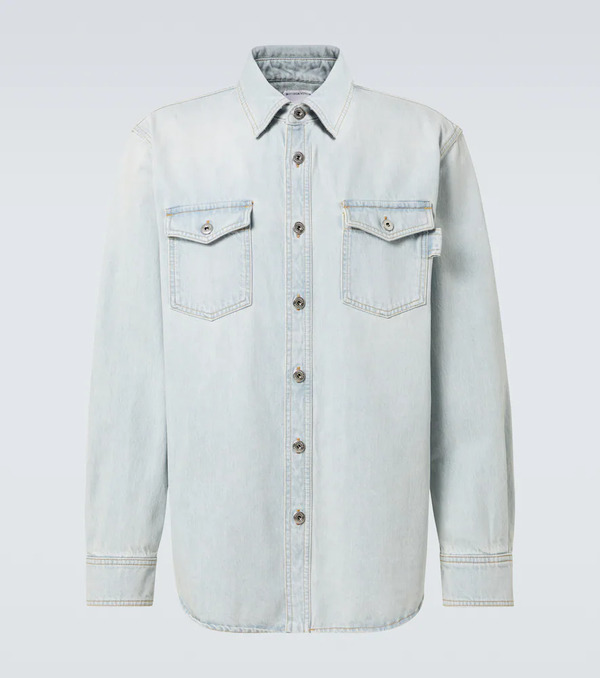  Bottega Veneta Bottega Veneta Denim Overshirt 