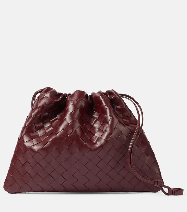  Bottega Veneta Bottega Veneta Dustbag Medium Leather Clutch 