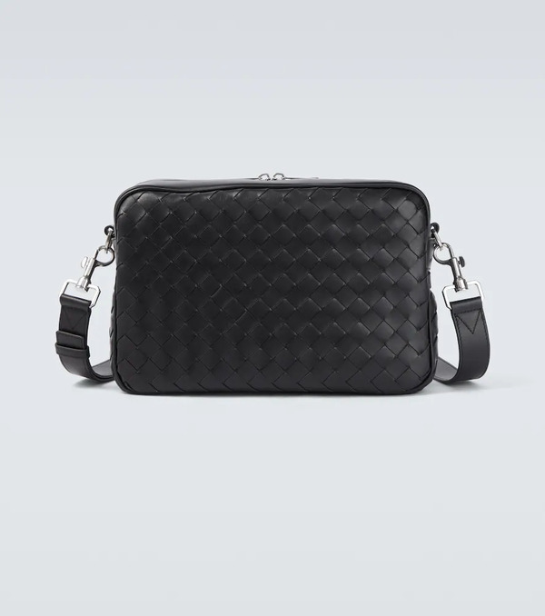  Bottega Veneta Bottega Veneta Intrecciato Leather Camera Bag 