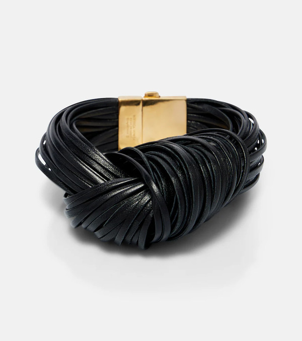  Bottega Veneta Bottega Veneta Leather Bracelet 