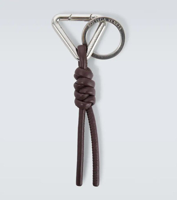  Bottega Veneta Bottega Veneta Leather Keychain 