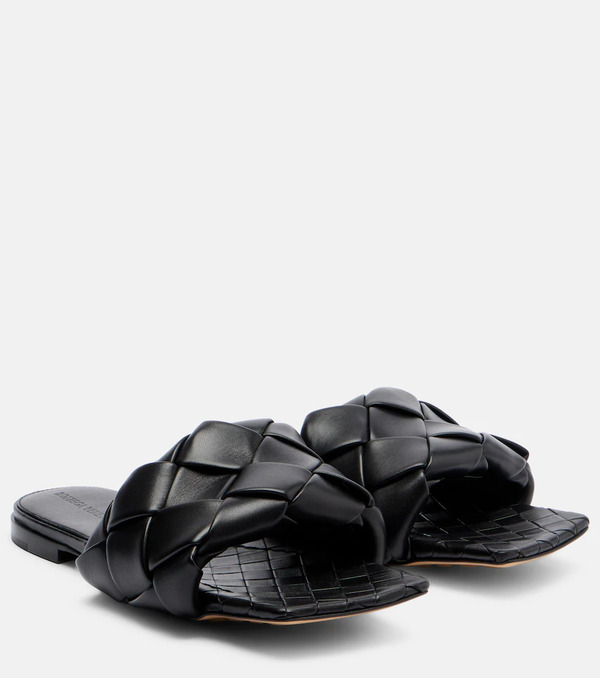  Bottega Veneta Bottega Veneta Lido Leather Sandals 