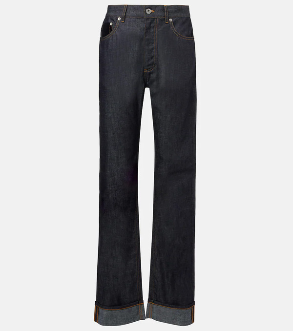  Bottega Veneta Bottega Veneta Mid-rise Straight Jeans 