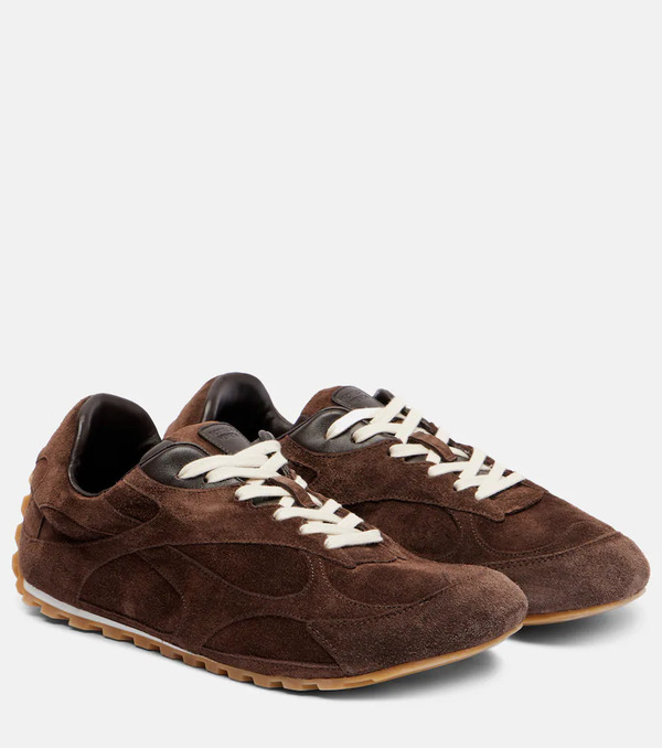  Bottega Veneta Bottega Veneta Orbit Flash Suede Sneakers 