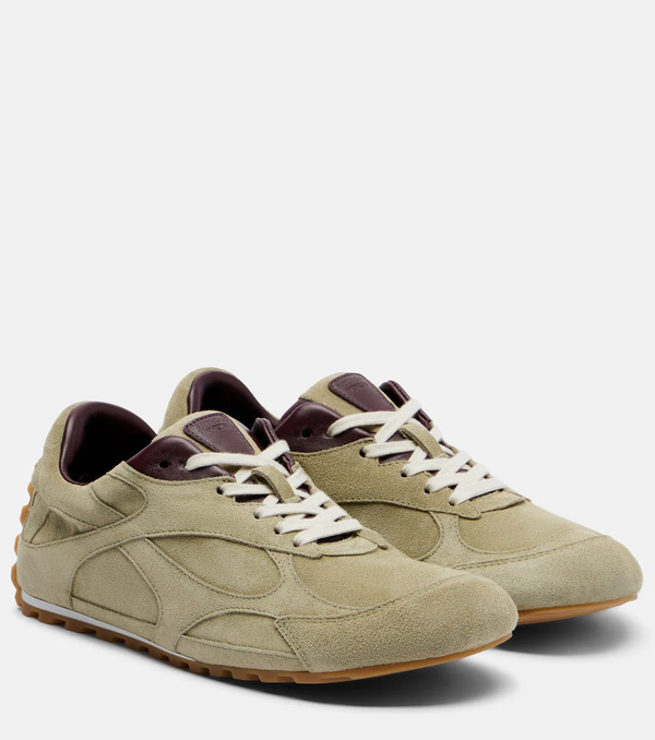  Bottega Veneta Bottega Veneta Orbit Flash Suede Sneakers 
