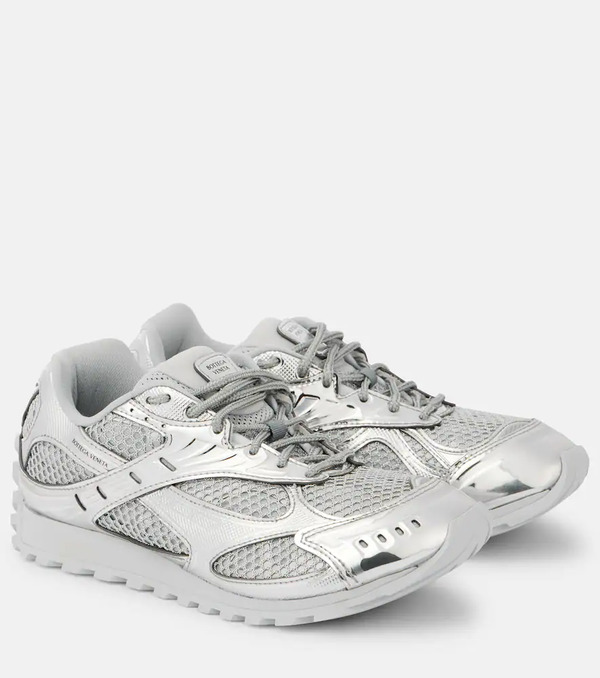  Bottega Veneta Bottega Veneta Orbit Metallic Sneakers 