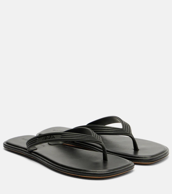  Bottega Veneta Bottega Veneta Sampieri Thong Sandals 