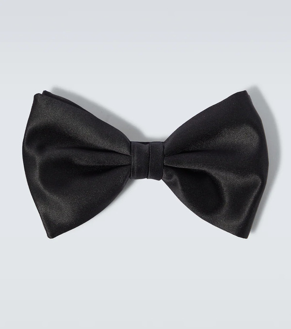  Brioni Brioni Essential Silk Twill Bow Tie 
