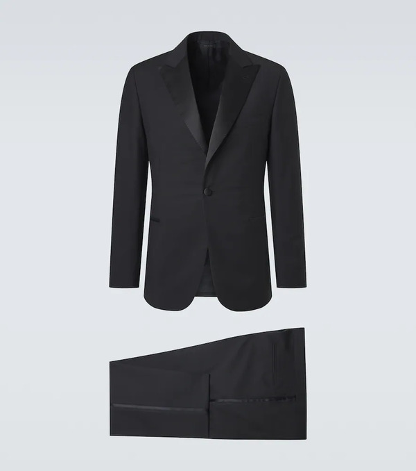  Brioni Brioni Wool, Mohair, And Silk Suit 