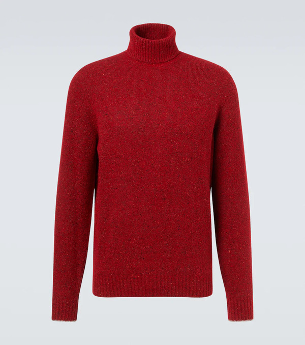  Brunello Cucinelli Brunello Cucinelli Alpaca Wool, Silk, And Cotton-blend Sweater 