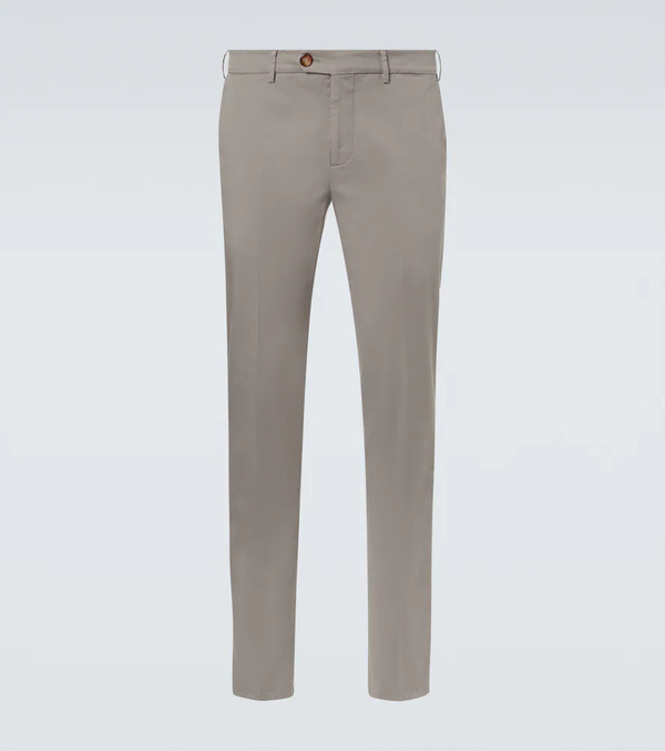  Brunello Cucinelli Brunello Cucinelli Cotton Slim Pants 