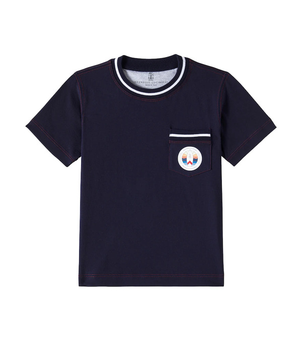  Brunello Cucinelli Kids Brunello Cucinelli Kids Cotton Jersey T-shirt 